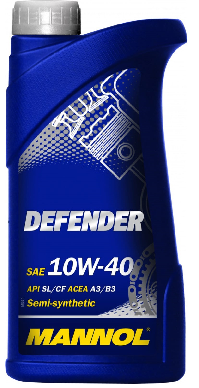 Моторное масло MANNOL DEFENDER 10w40 1л