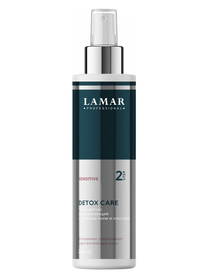 Тоник LAMAR PROFESSIONAL Detox Care детокс успокаивающий 200 мл