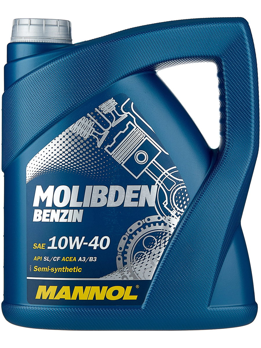 фото Mannol 1121 масло мотор. molibden benzin 10w-40 4 л.