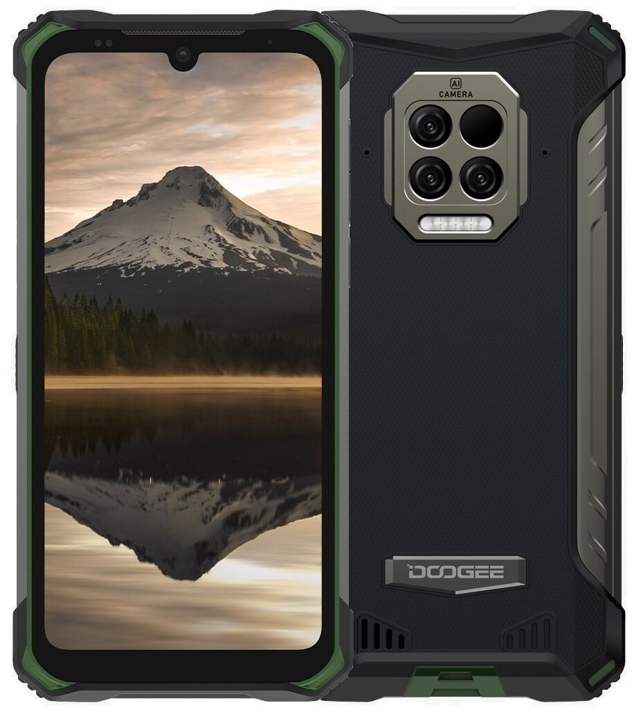 фото Смартфон doogee s86 pro 8/128gb, green/black