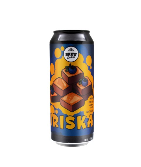 

Пивной напиток Brew Dealers Iriska Ириска ж/б 0,5 л, Светлое