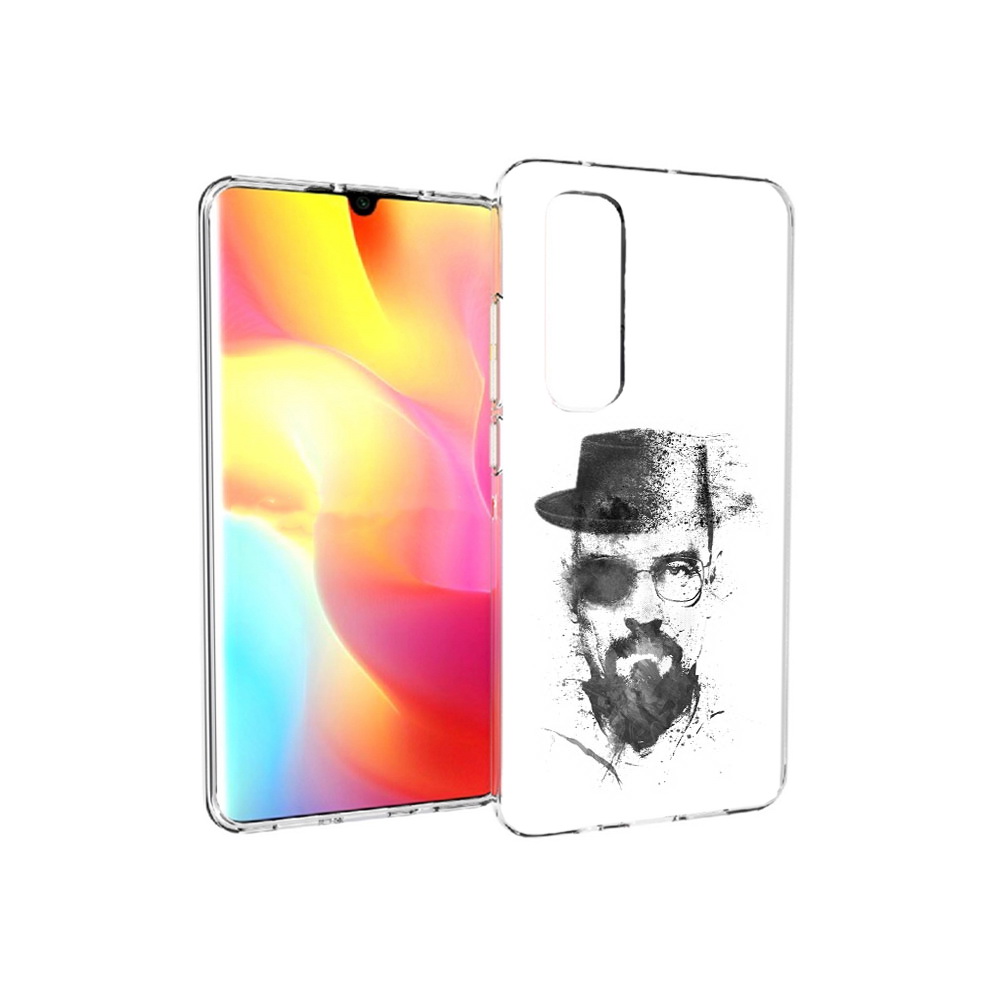 

Чехол MyPads Tocco для Xiaomi Mi Note 10 Lite загадочный человек (PT149714.254.347), Прозрачный, Tocco