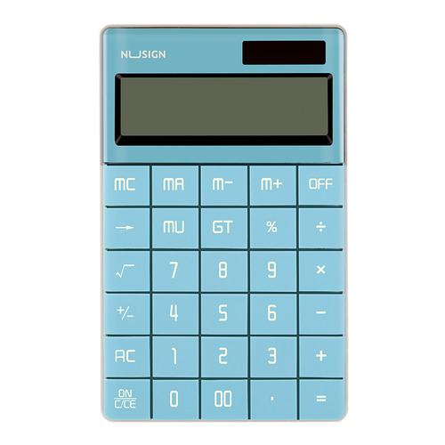 

Калькулятор Deli Nusign, ENS041blue, 12-разрядный, синий, ENS041blue