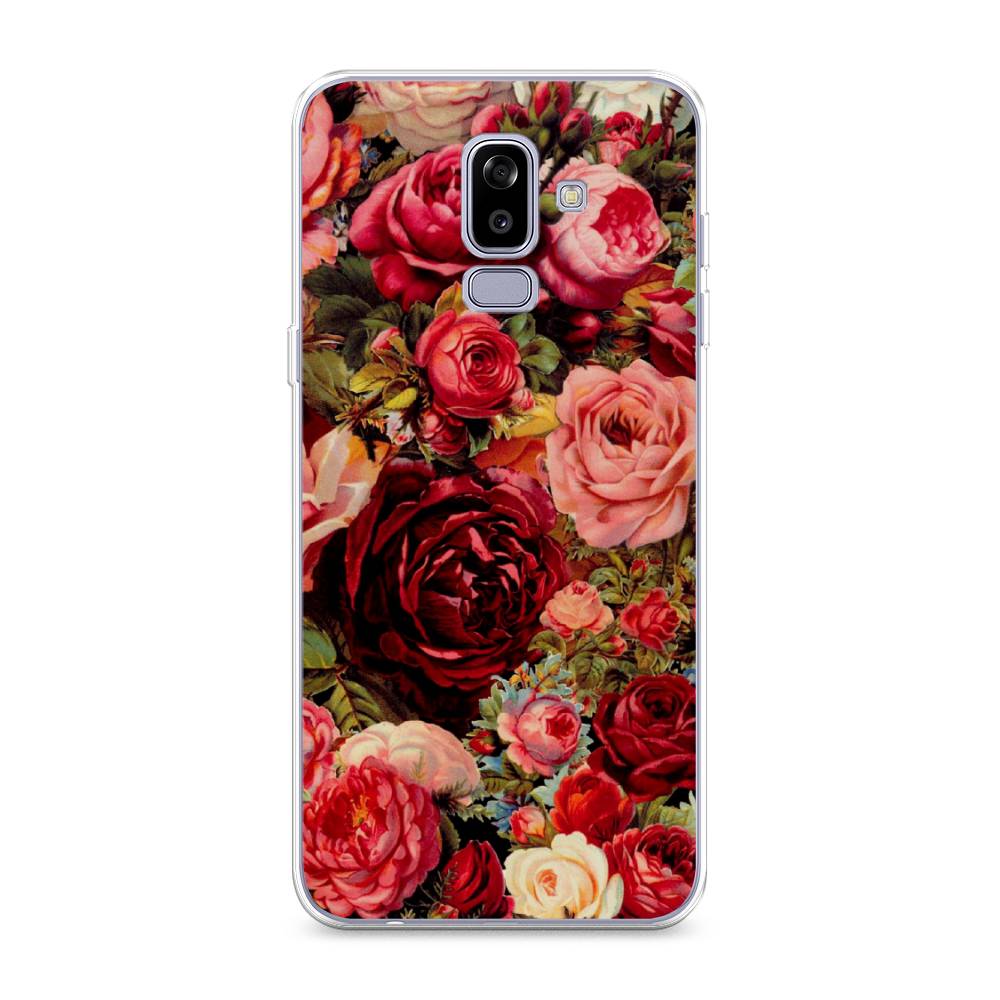 

Чехол Awog "Розы винтажные" для Samsung Galaxy J8, 26550-8