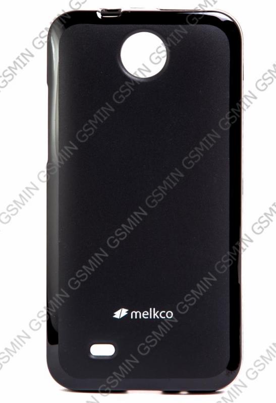 

Чехол силиконовый для HTC Desire 300 Melkco Poly Jacket TPU (Black Mat), Черный