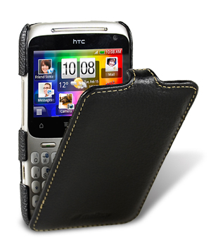 фото Чехол melkco для htc chacha black lc