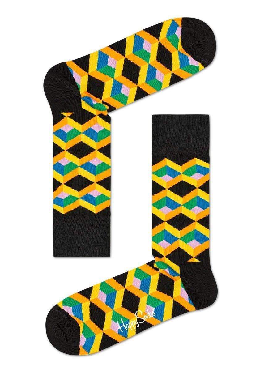

Носки мужские Happy socks OSQ01 разноцветные, Разноцветный, OSQ01