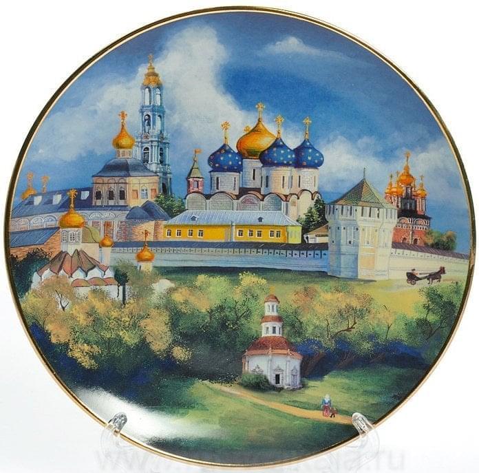

Сувенирная тарелка "Троице-Сергиева лавра"
