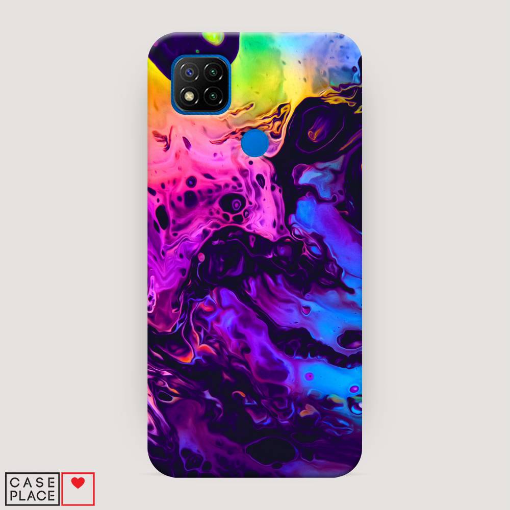 

Пластиковый чехол "ACID fluid" на Xiaomi Redmi 9C, 39020-2