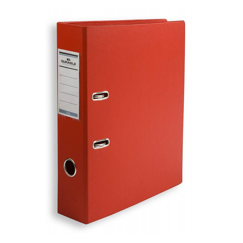 Упаковка папок-регистраторов Durable 3110-03,  A4,  70мм,  ПВХ,  красный