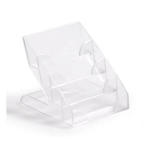 

Упаковка визитниц Durable Business настольная, для 240 визиток, прозрачный 2439-19, Business