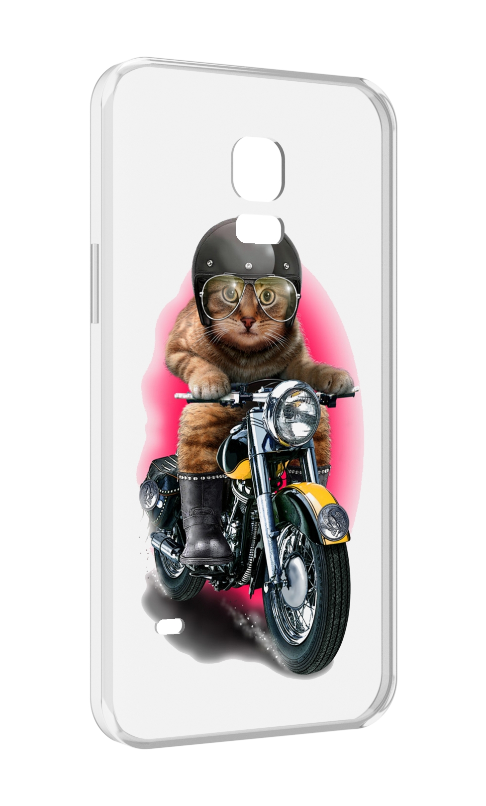 

Чехол MyPads мото-кот для Samsung Galaxy S5 mini, Прозрачный, Tocco