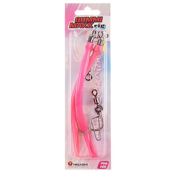 Оснастка Higashi Gummi Makk rig SB2 #06 Pink #12-0
