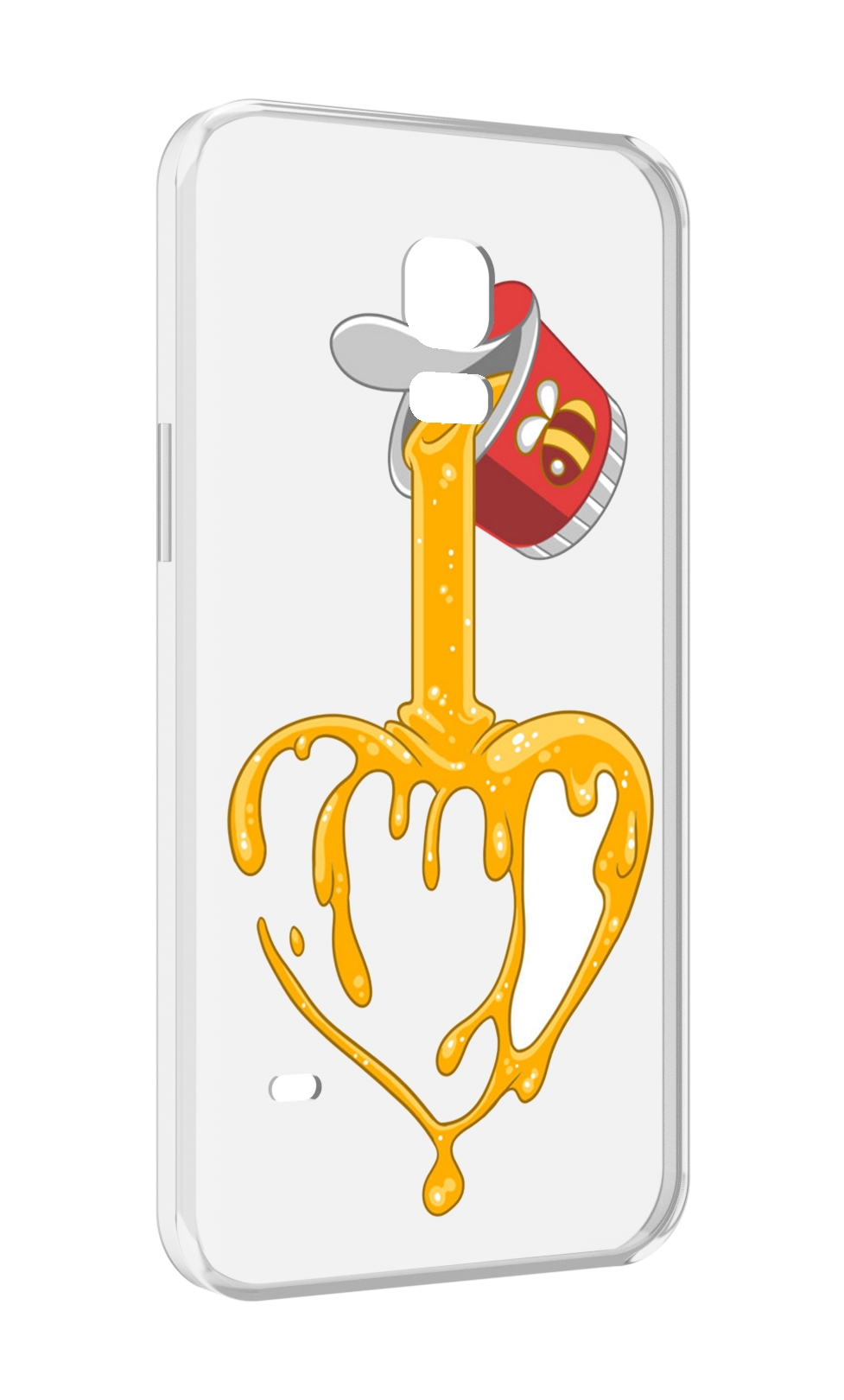 

Чехол MyPads медовое сердце для Samsung Galaxy S5 mini, Прозрачный, Tocco