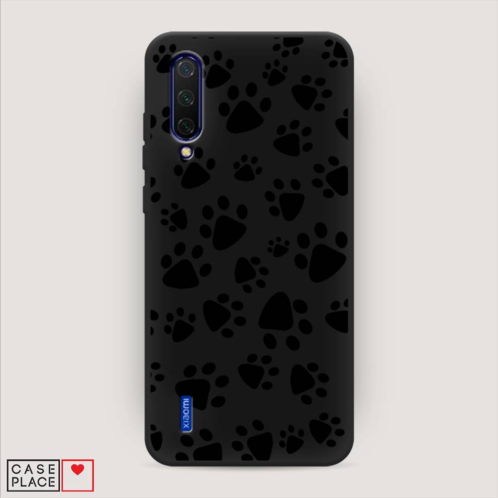 

Чехол Awog на Xiaomi Mi 9 Lite/Mi A3 Lite/Mi CC9 "Лапки черные", Разноцветный, 36752-1