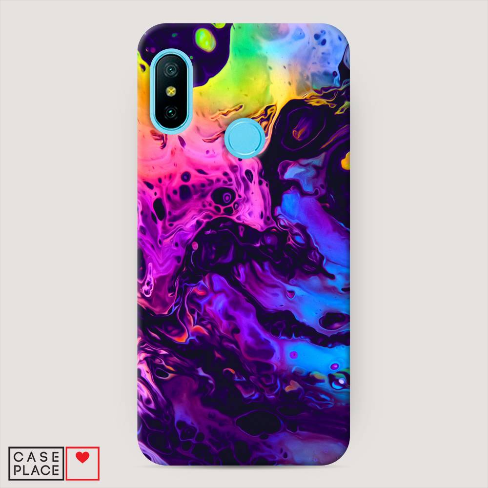 

Пластиковый чехол "ACID fluid" на Xiaomi Redmi 6 Pro, 34020-2