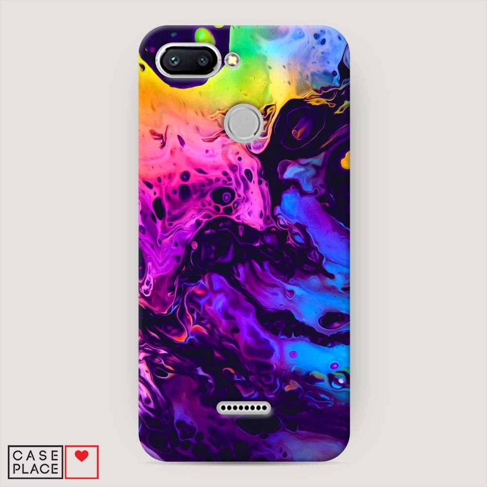 

Пластиковый чехол "ACID fluid" на Xiaomi Redmi 6