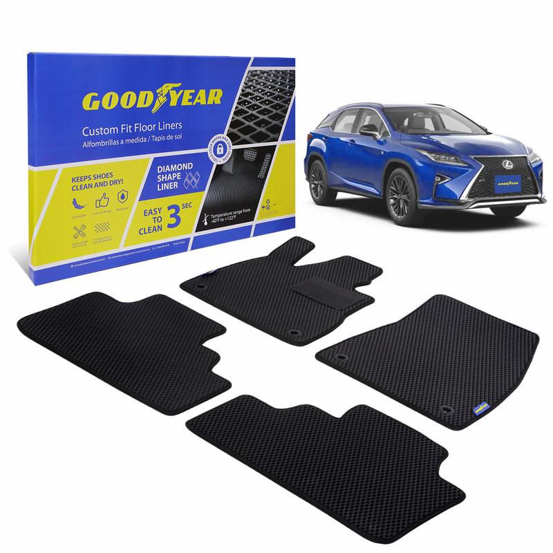 

Ковры салона Goodyear Lexus RX IV 2015-2019 г.в. 4 шт., черный