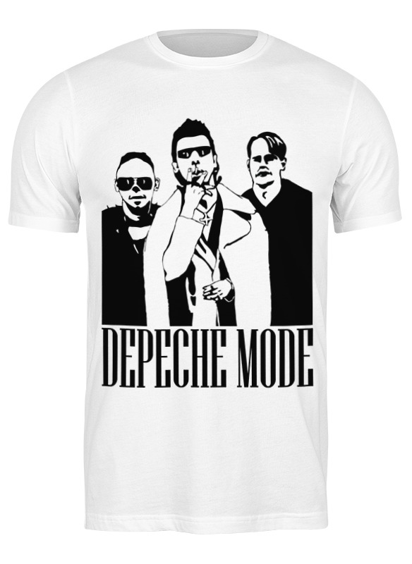 

Футболка мужская Printio Depeche mode белая M, Белый, Depeche mode