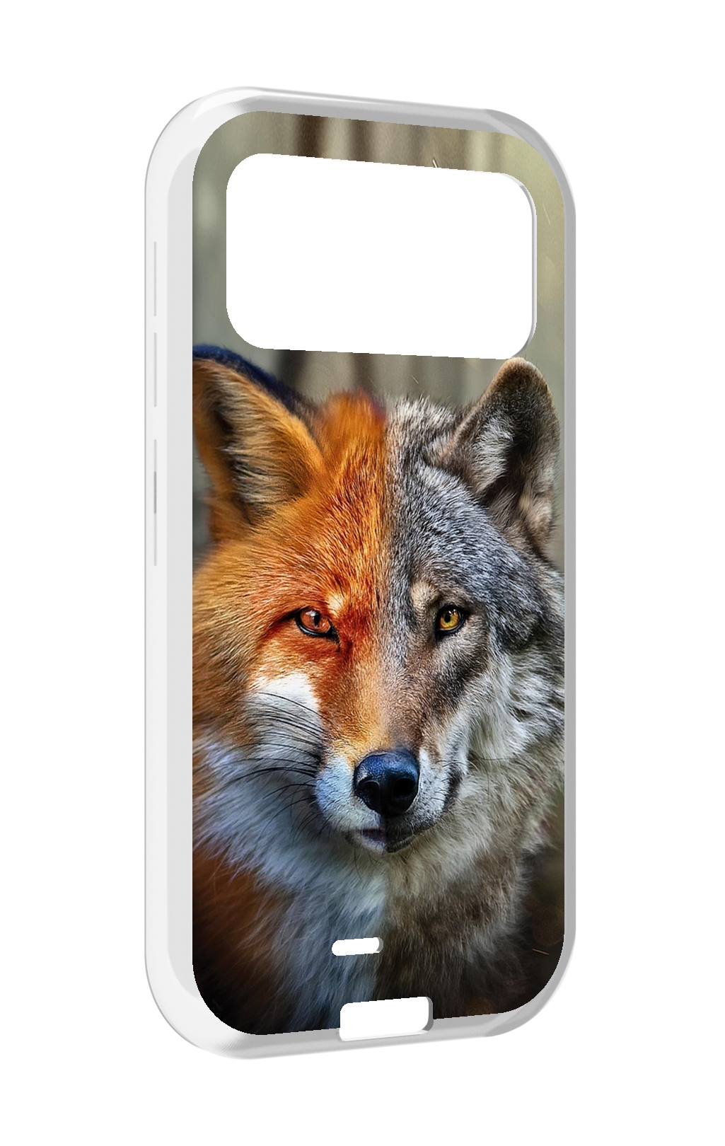 

Чехол MyPads волк-лиса для Oukitel F150 H2022, Прозрачный, Tocco