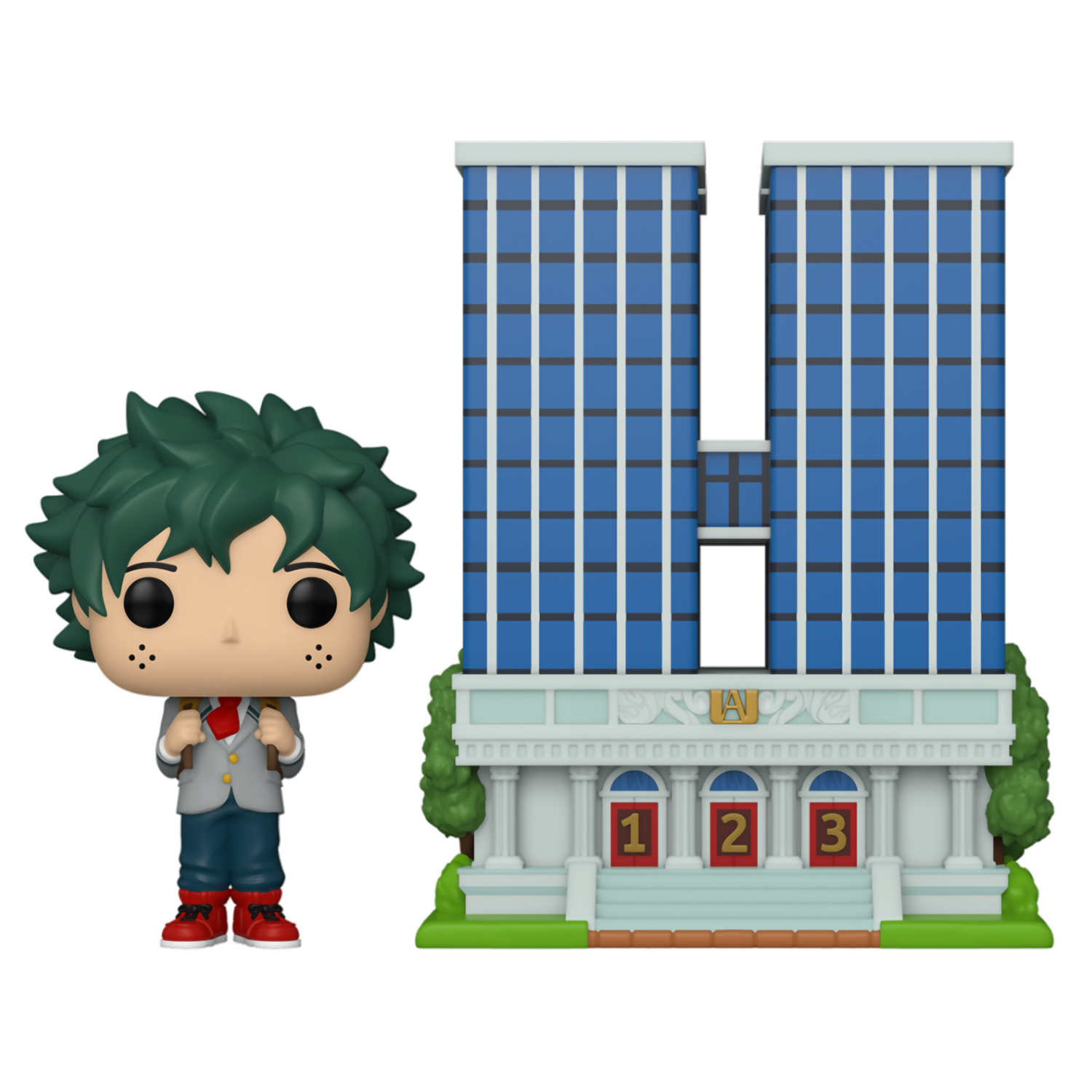 фото Фигурка funko pop! town my hero academia u.a. high school w/deku in uniform 48168