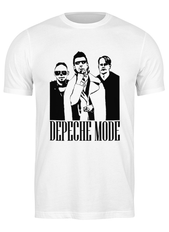 

Футболка мужская Printio Depeche mode белая M, Белый, Depeche mode