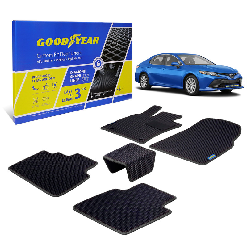 

Ковры салона Goodyear Toyota Camry (XV 70) 2017- н.в., 5 шт., черный