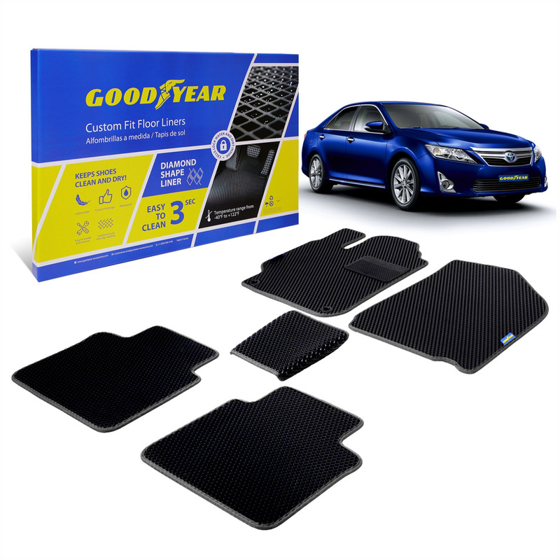 

Ковры салона Goodyear Toyota Camry (XV 50) 2014- 2017 г.в., 5 шт., черный