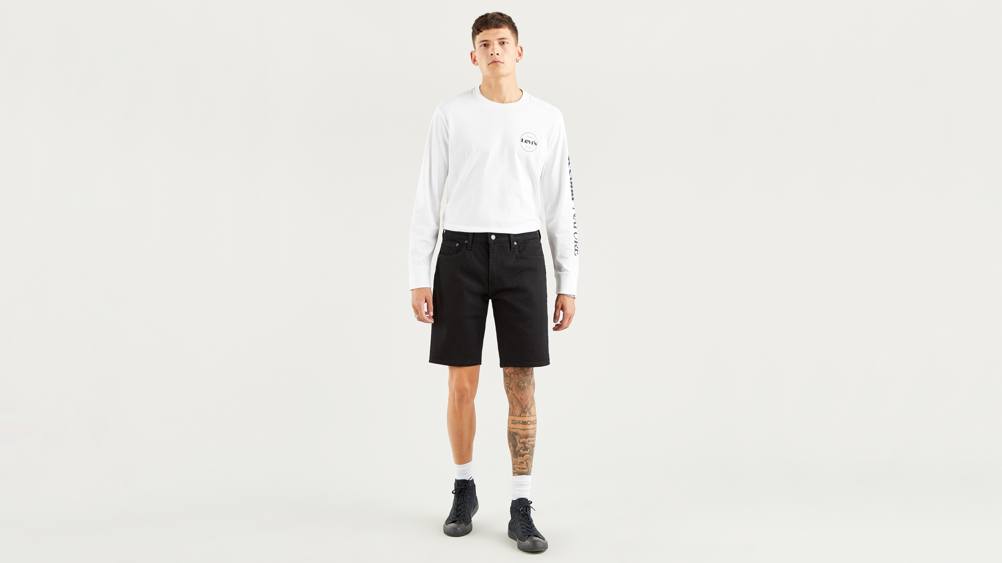 

Шорты мужские Levis 39864-0037 черные 31, 39864-0037