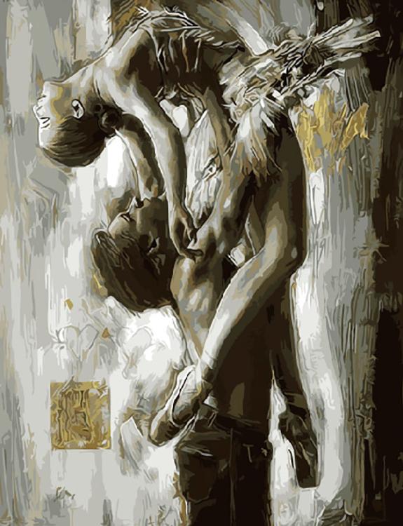 

Картина по номерам Paintboy Танец двоих, 40x50 см, Танец двоих