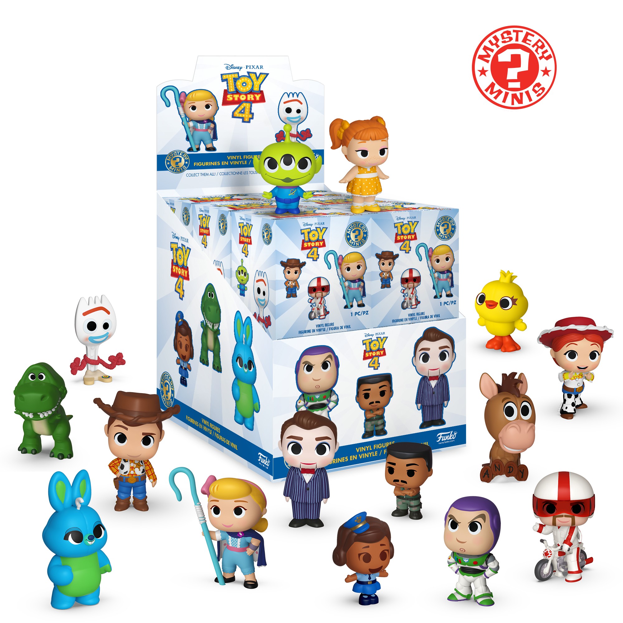 фото Фигурка funko mystery minis: disney: toy story 4: 12pc pdq (exc1) 37406