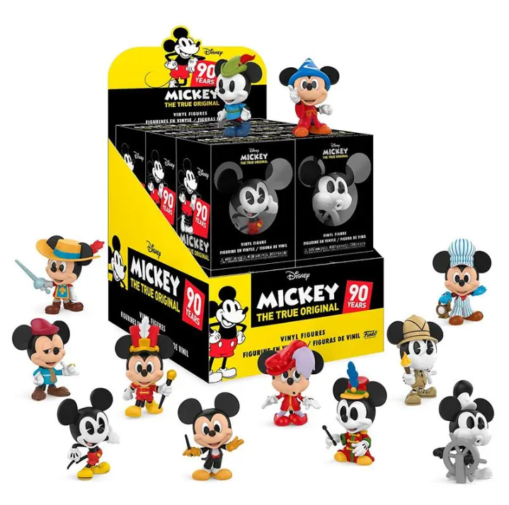 фото Фигурка funko mystery minis: disney: mickey's 90th (1шт.) 25595