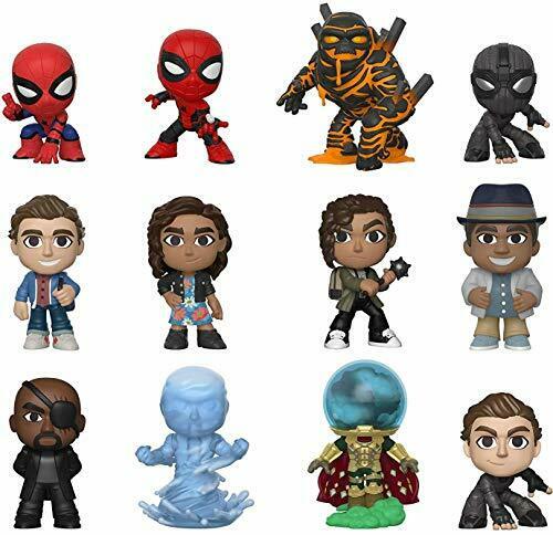 фото Фигурка funko mystery minis: marvel: spider-man: far from home: 12pc pdq 39351