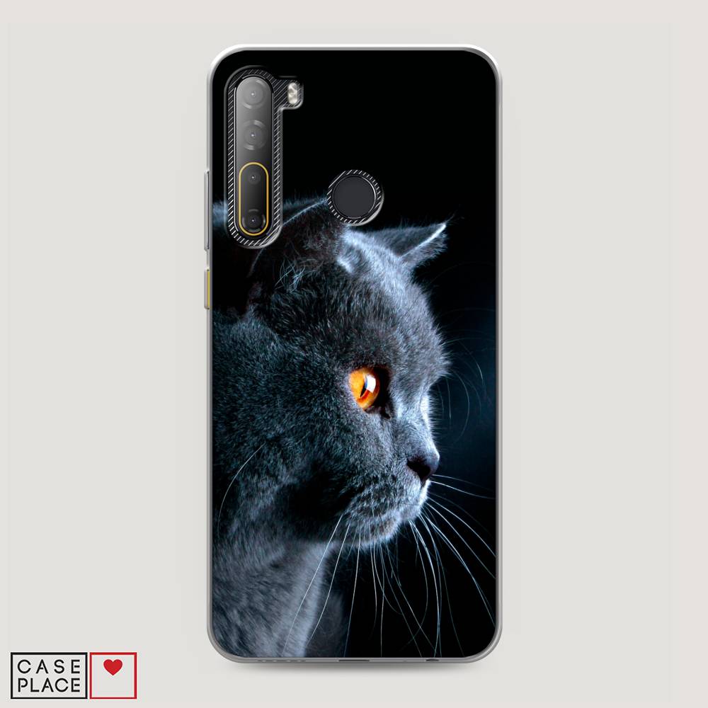 фото Чехол awog "благородный кот британец" для htc desire 20 pro