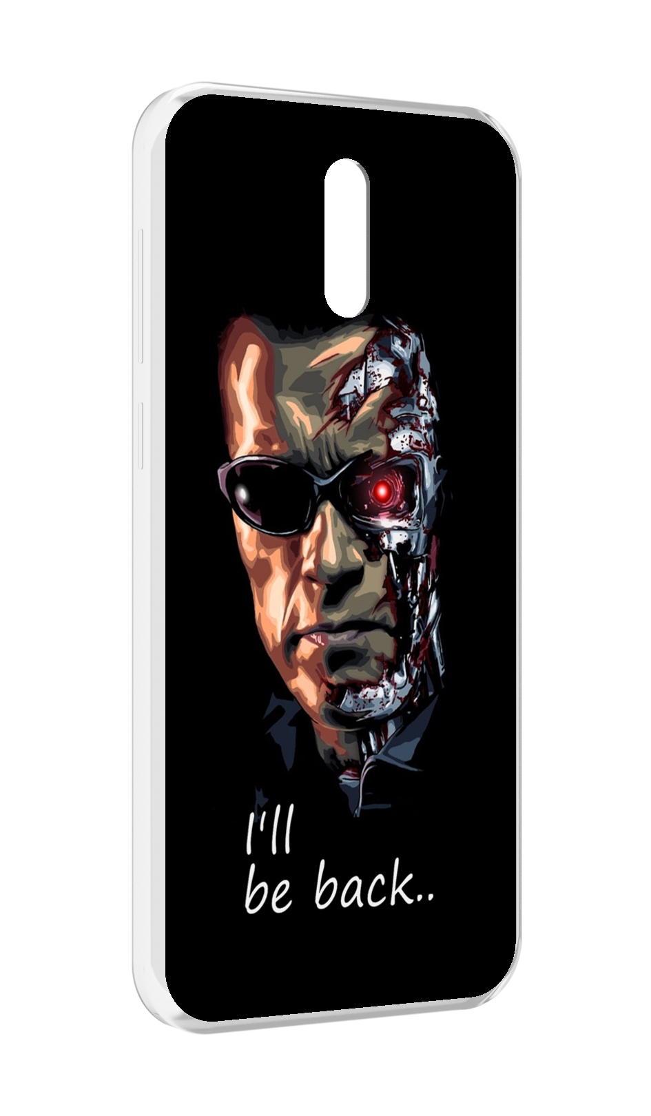 

Чехол MyPads Терминатор для Alcatel 3L (2019), Прозрачный, Tocco