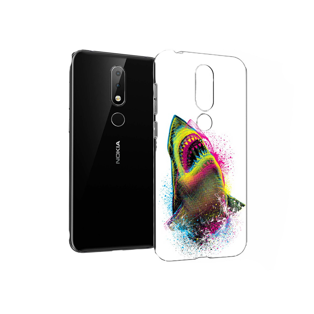 

Чехол MyPads Tocco для Nokia X6 челюсти-2 (PT115295.99.674), Прозрачный, Tocco