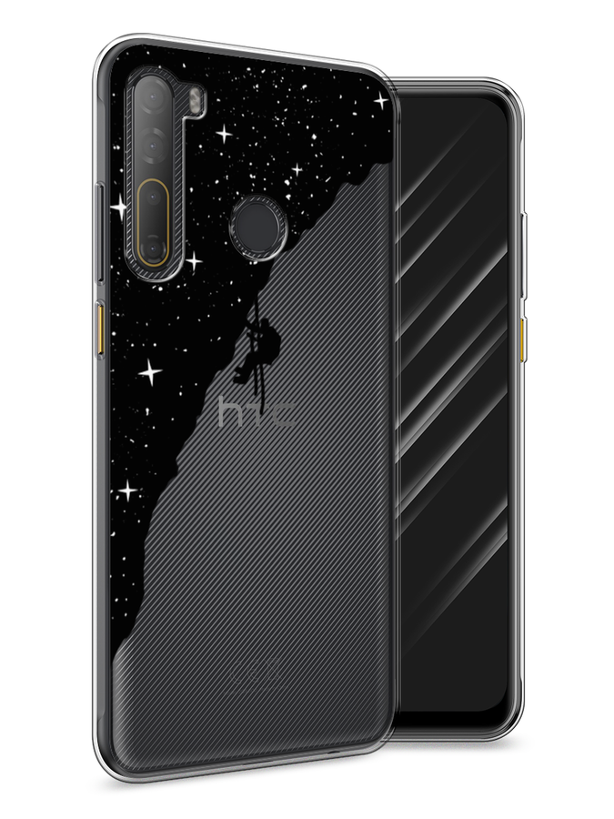 

Чехол Awog на HTC Desire 20 Pro / Эйчтиси Дизайр 20 Pro "Скалолаз в космосе", Разноцветный, 102750-4