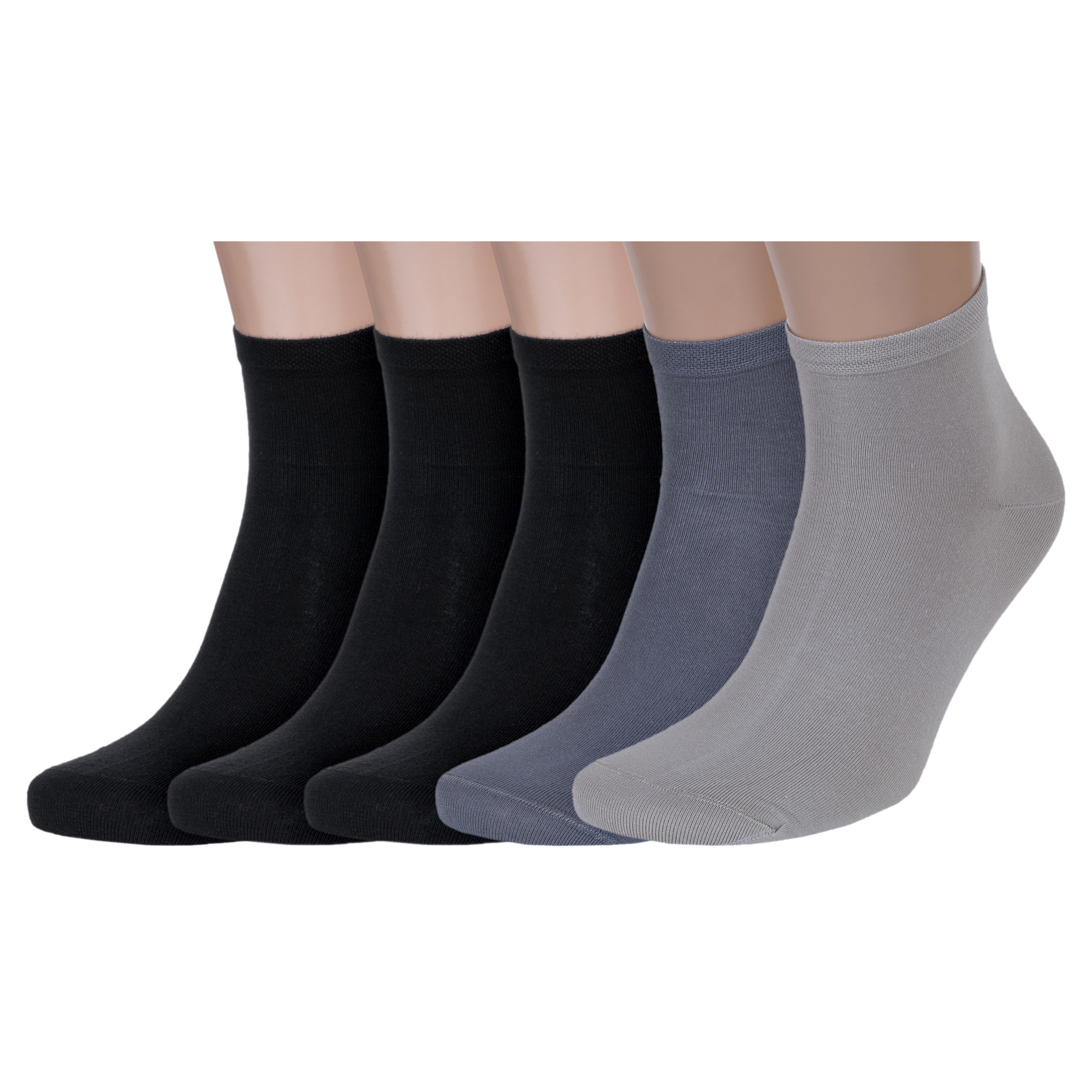 

Комплект носков мужских Rusocks 5-М-238 черных; серых; бежевых 27-29, 5-М-238