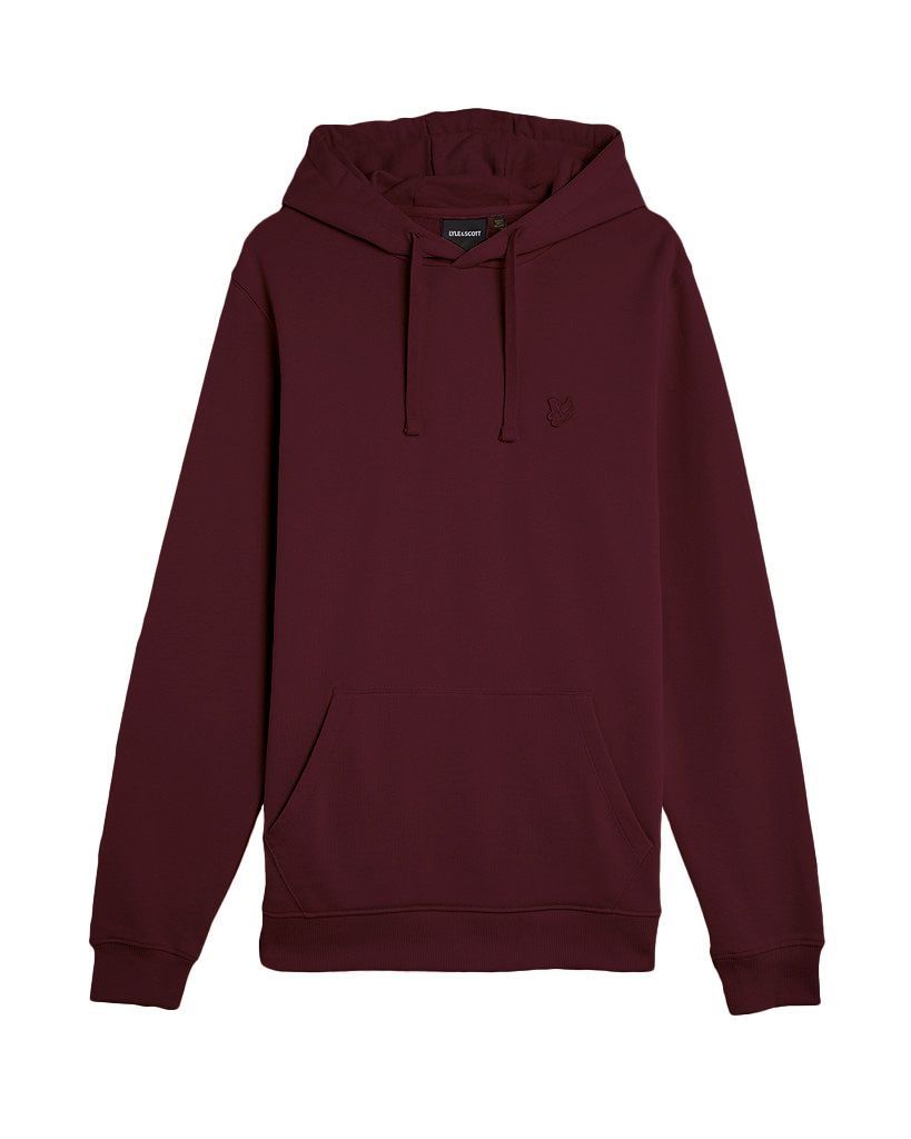 

Худи мужское Lyle & Scott Tonal Eagle Pullover Hoodie бордовое M, Бордовый, Tonal Eagle Pullover Hoodie
