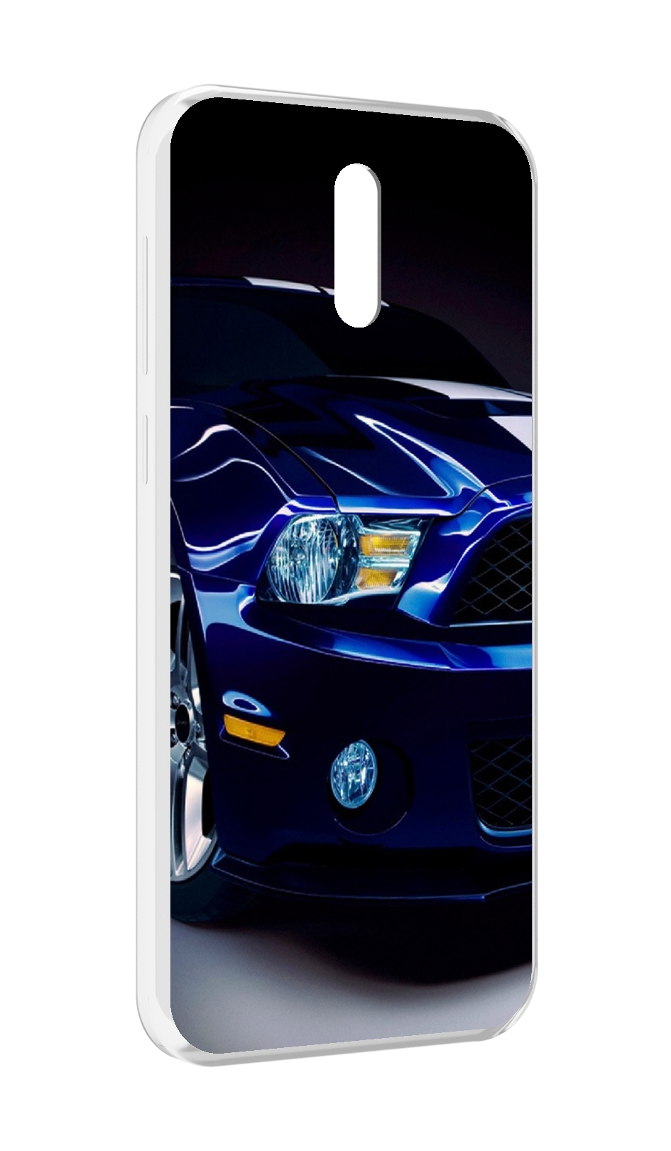 

Чехол MyPads Синяя-машина для Alcatel 3L (2019), Прозрачный, Tocco