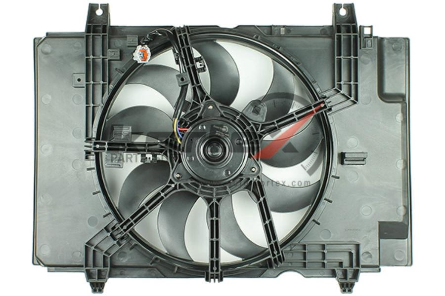 KORTEX Вентилятор радиатора Nissan Juke 10- 1.6i LFK 14KA