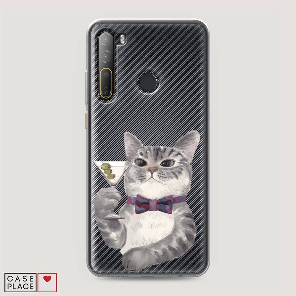 

Чехол Awog "Кот джентльмен" для HTC Desire 20 Pro