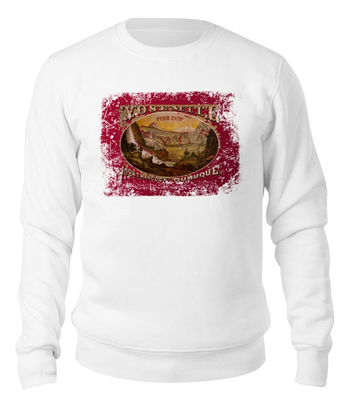 

Свитшот унисекс Printio Граффити «йосемитская долина» белый M, Граффити «йосемитская долина»