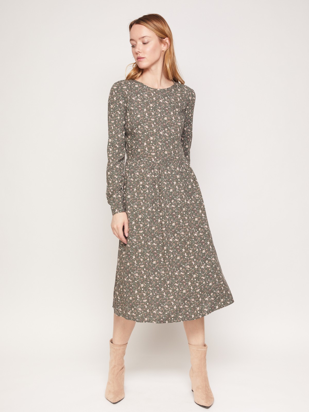 

Платье женское Zolla z02132825901375P0 хаки XXL, z02132825901375P0