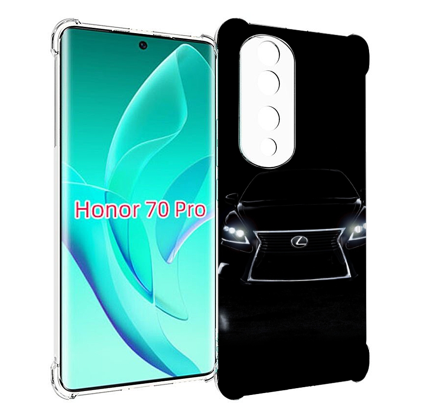

Чехол MyPads lexus 1 мужской для Honor 70 Pro / 70 Pro Plus, Прозрачный, Tocco
