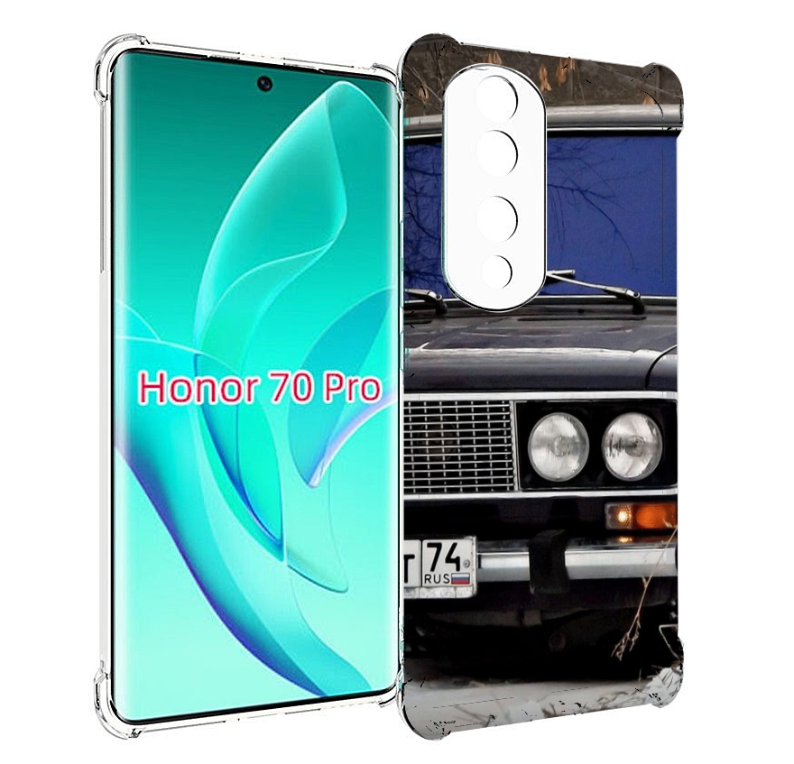 

Чехол MyPads lada ваз 1 для Honor 70 Pro / 70 Pro Plus, Прозрачный, Tocco