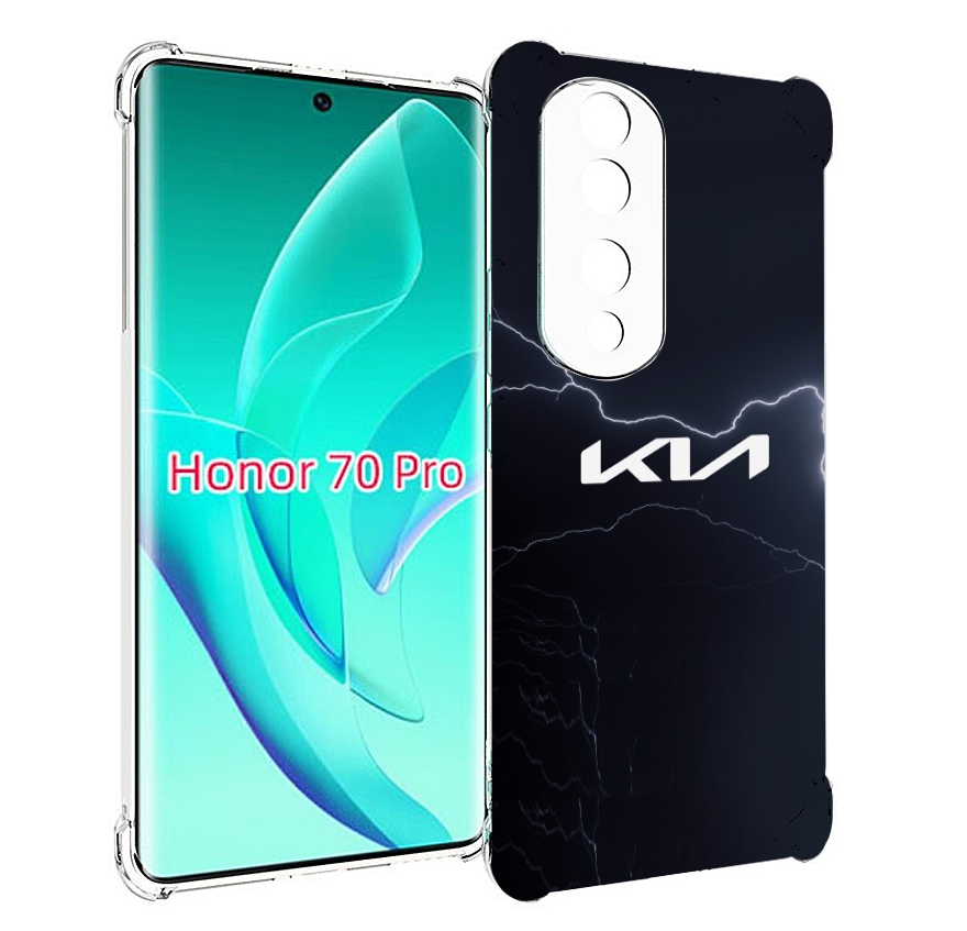 

Чехол MyPads kia 2 для Honor 70 Pro / 70 Pro Plus, Прозрачный, Tocco