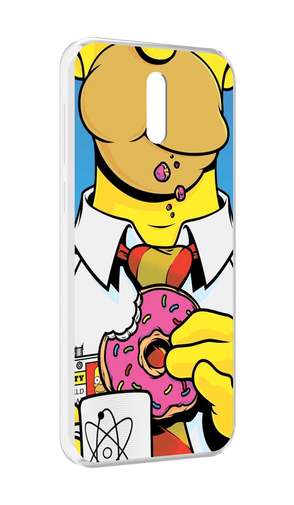 

Чехол MyPads Пончик для Alcatel 3L (2019), Прозрачный, Tocco