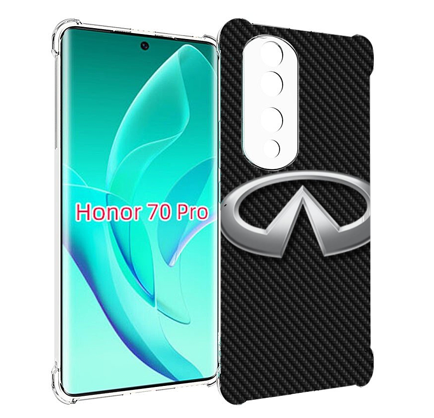 

Чехол MyPads infiniti-2 мужской для Honor 70 Pro / 70 Pro Plus, Прозрачный, Tocco