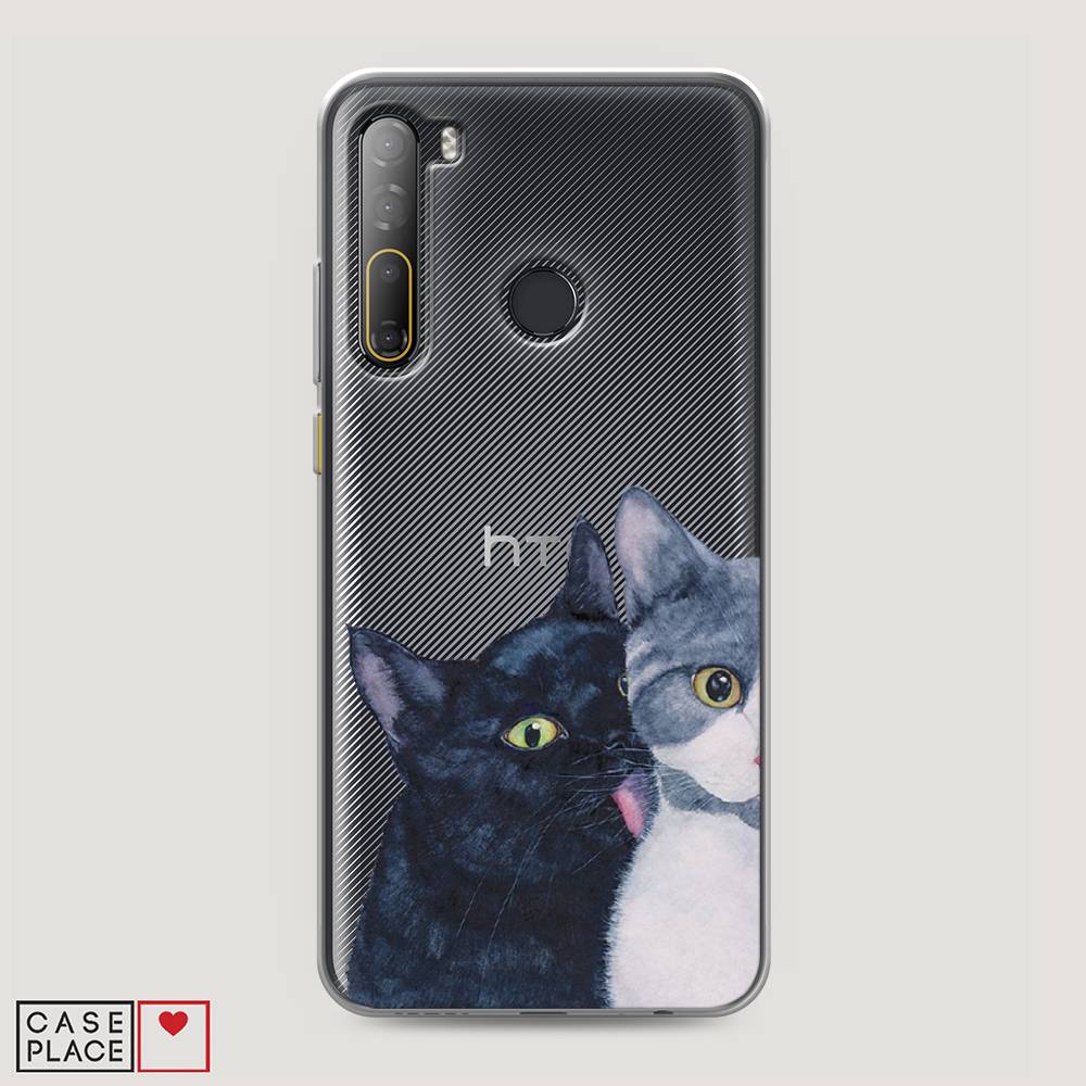 

Чехол Awog на HTC Desire 20 Pro / Эйчтиси Дизайр 20 Pro "Кошачья любовь", Разноцветный, 102750-1